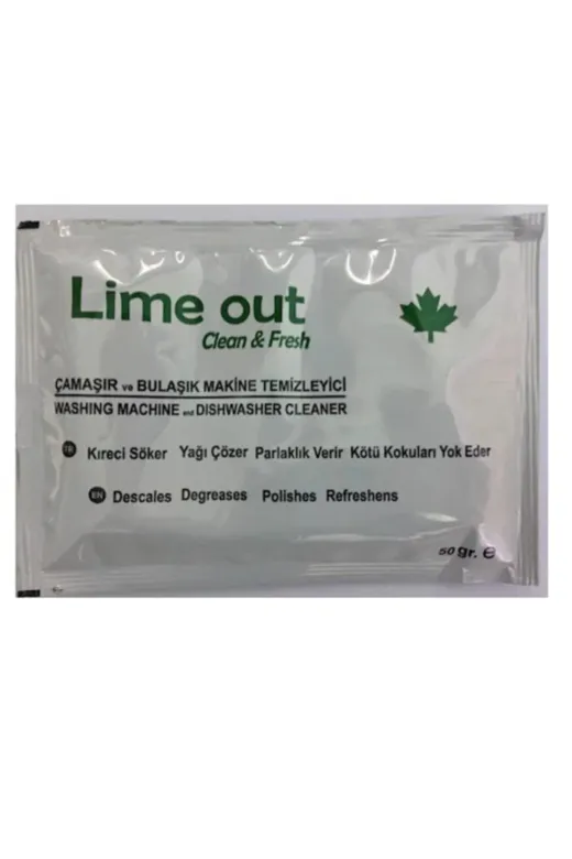 LİME OUT 002 Kireç Ve Yağ Çözücü Toz-Çamaşır Makinesi-Bulaşık Makinesi ( 1 Adet )