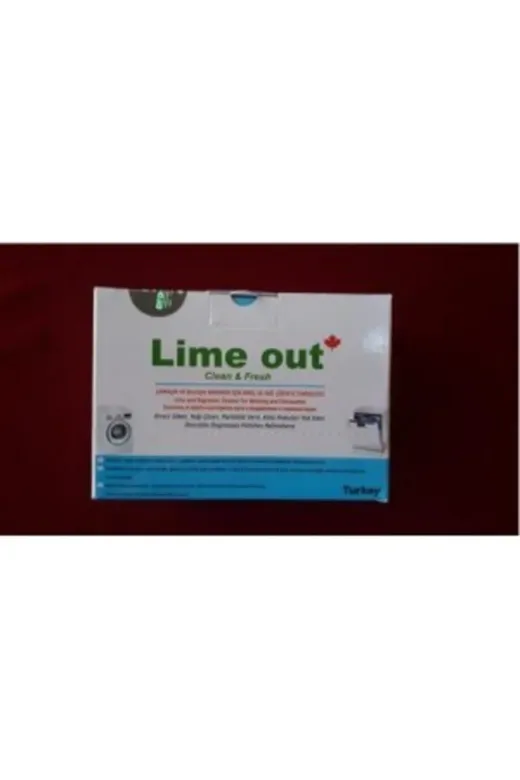 LİME OUT 111 Çamaşır Ve Bulaşık Makinesi Temizleyici ( 5 Adet )