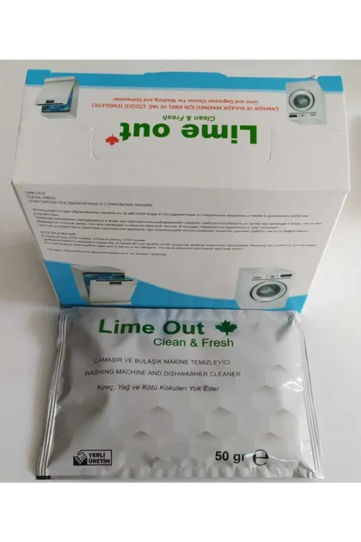 LİME OUT TYC00114648333 Vestel Çamaşır Makinesi Temizleyici (Kutu Içinde 5 Adet)