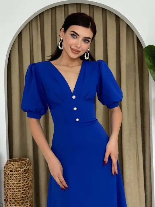 Linda Midi Elbise