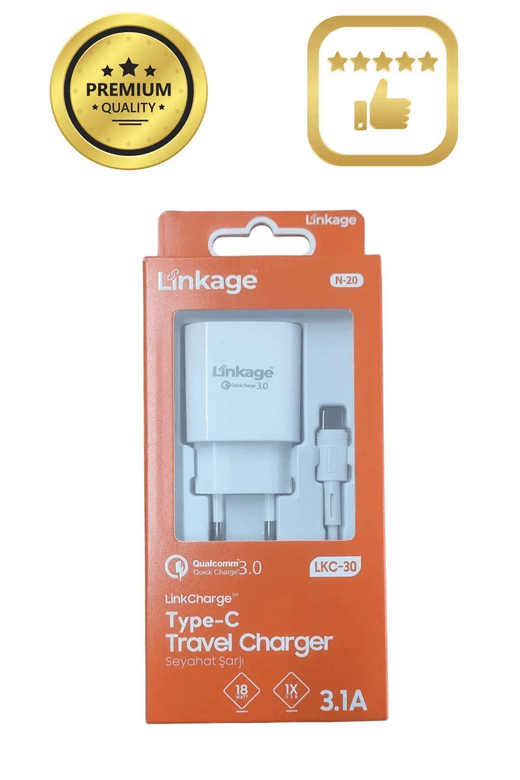 Linkage  Lkc-30 3.1A Çıkış 18W Type-C Usb Şarj Cihazı