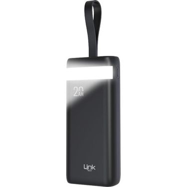 Linktech Ac20 All In One 20000 Mah Powerbank Çoklu Kablolu Taşınabilir Batarya