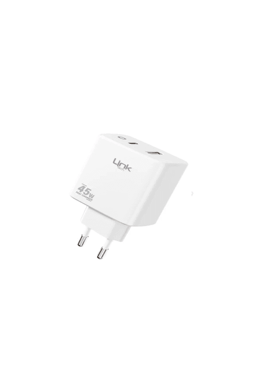 Linktech C215 45W Usb 3.0 + Type-C Pd Şarj Adaptörü