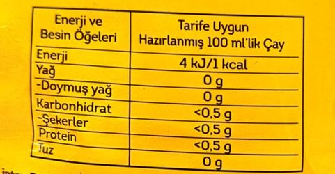 Lipton bHLpDWSFO0 Doğu Karadeniz 500Gr (Bergamot Aromalı)