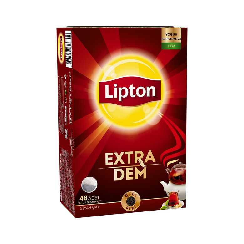 lipton4544 Lipton Extra Dem 48'li Demlik Poşet Çay