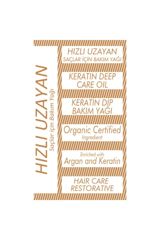 Liquid Keratin 8680831508764 Hızlı Saç Uzatma Keratin Dip Bakım Yağı (50Ml)