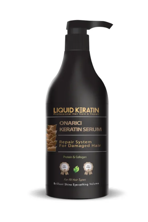 Liquid Keratin KR250-YHB Onarıcı Saf Keratin Saç Bakım Serumu (500Ml) - Sıvı Keratin Protein Complex