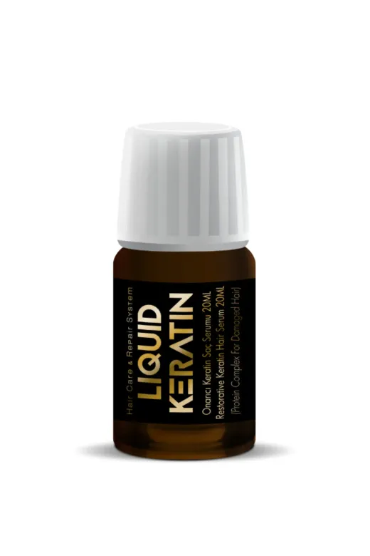 Liquid Keratin KRS5101-YHB Evde Keratin Bakımı - Yıpranan Yanan Kırılan Kuru Mat Sert Saçlar Için - Şampuanlı Süper Set