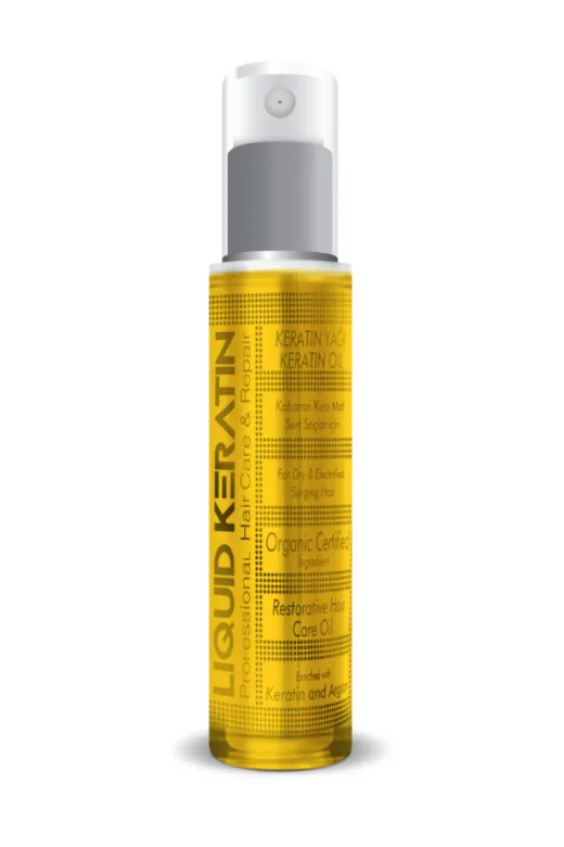 Liquid Keratin KRS888-YHB Keratin Yağlı Saç Botoksu No 1 (Onarım + Yoğun Nem) Keratin Bakım Seti - Yanan Yıpranan Kuru Saçlara