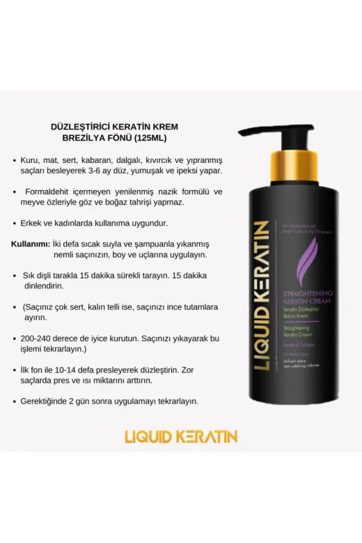 Liquid Keratin TYC333200317d7467e3b2018 Çift Etkili Saç Botoksu No 1 - (Onarim Bakim) Keratin Seti - Yanan Yıpranan Kabaran Saçlara