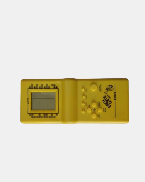 Lisinya TRİTHLTUCZZZTETRİS-2-BLNCCC Taşınabilir Tetris Oyunu El Konsolu Dayanıklı Plastik, Pil İle Çalışan Retro Oyun Aleti -
