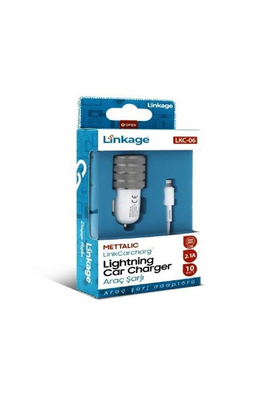 LKC-06v Linkage Lkc-06 Metal Lightninig 2,1A /10W 2Xusb 1Mt Şarj Aleti