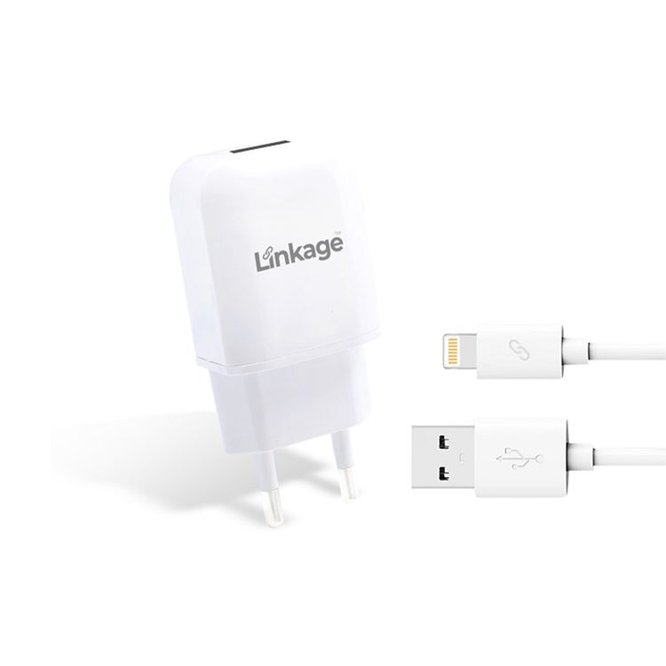 LKC-12v Linkage Lkc-12 2.1A 10Watt Isıya Dayanıklı 1Mt Lightining Şarj Aleti