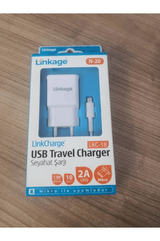 LKC-18v Linkage Lkc-18 10W Micro Şarj Aleti Beyaz