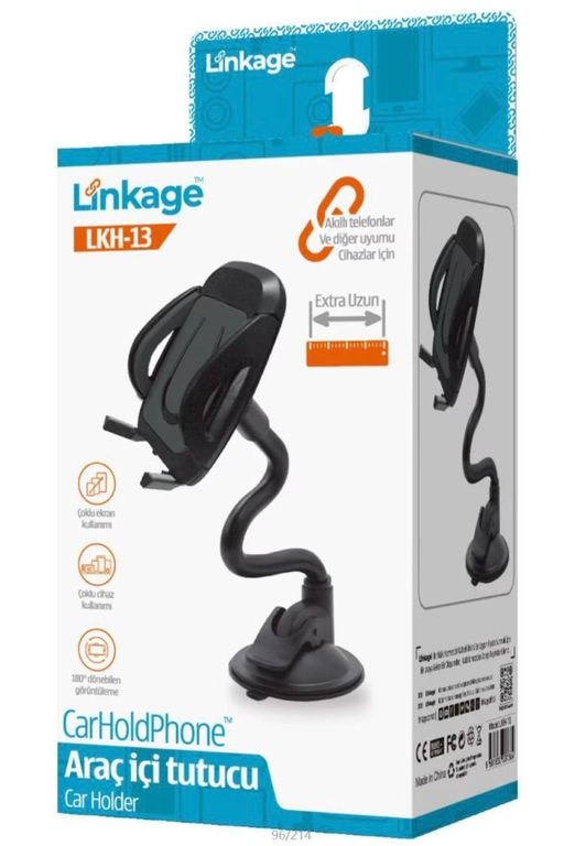 LKH-13 Linkage Vantuzlu Araç Içi Ve Masa Üstü Telefon Tutucu