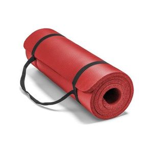 LKS19 Kırmızı 10 mm Egzersiz Yoga Ve Pilates Minderi