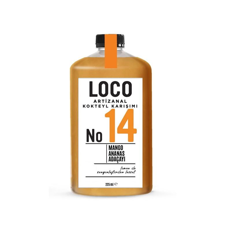 loco554985 Loco No:14 Mango Ananas Adaçayı 900 Ml