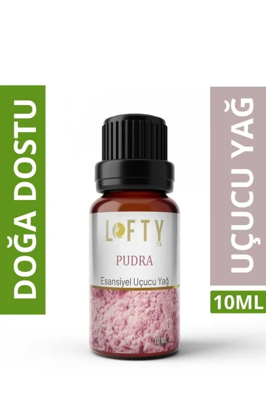 Lofty LoftyB10ML1 Pudra Uçucu Yağ Buhurdanlık Esansı Oda Kokusu Uçucu Esansiyel Yağ Buhur Yağı 10Ml