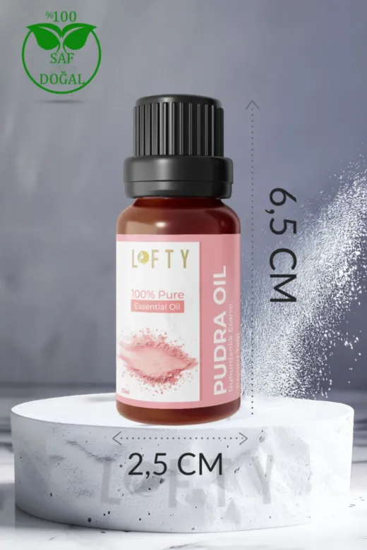 Lofty LoftyB10ML1 Pudra Uçucu Yağ Buhurdanlık Esansı Oda Kokusu Uçucu Esansiyel Yağ Buhur Yağı 10Ml
