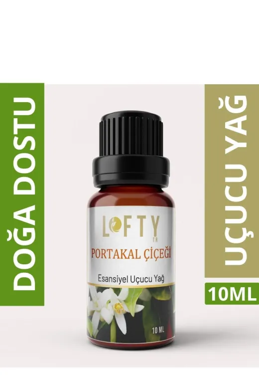 Lofty LoftyB10ML119 Portakal Çiçeği Uçucu Yağ Buhurdanlık Esansı Oda Kokusu Uçucu Esansiyel Yağ Buhur Yağı 10Ml