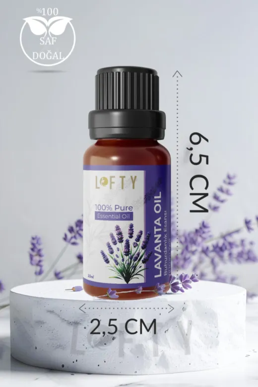 Lofty LoftyB10ML5 Lavanta Uçucu Yağ Buhurdanlık Esansı Oda Kokusu Uçucu Esansiyel Yağ Buhur Yağı 10Ml
