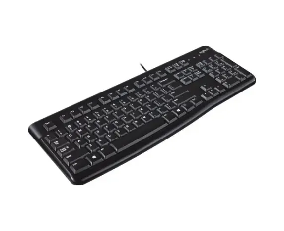Logitech K120 920-002505 USB Kablolu Standart Q Klavye Siyah