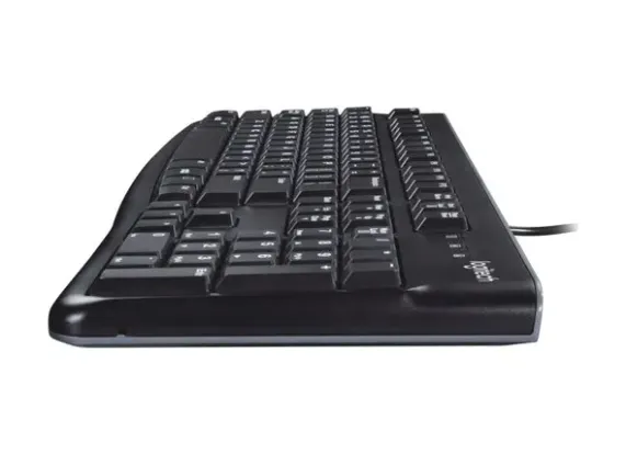 Logitech K120 920-002505 USB Kablolu Standart Q Klavye Siyah