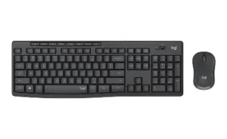 Logitech MK295 Kablosuz Klavye Mouse Set Siyah