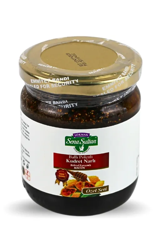 Lokman Sena Sultan KUDRET NARLI MACUN 235G Ballı Kudret Narlı Glikozsuz Macun 235 Gr Mide