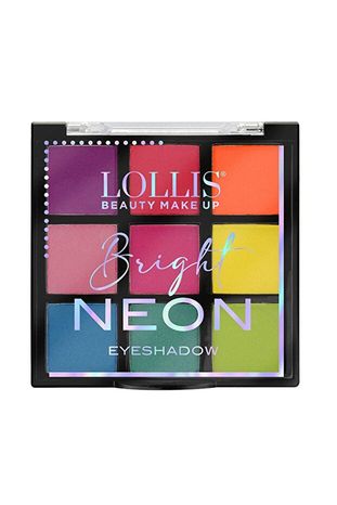 Lollis ajsdı8werı Bright Neon Eyeshadow Palette / Neon Far Paleti