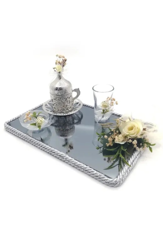 Lora Davet 54431 Söz Nişan Yüzük Ve Damat Fincanı Tepsisi