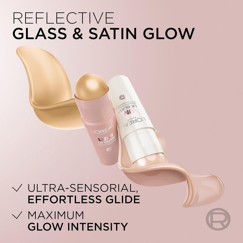 Loreal Paris lumipink Lumi Glass 620 Glassy Pink Ballet Islak Bitişli Stick Aydınlatıcı