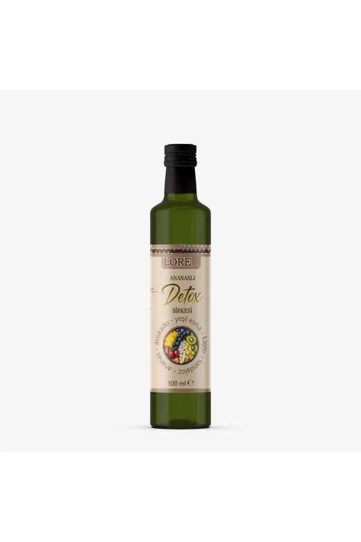 LoreLife detoks 500 Detox Sirkesi 500Ml Büyük Boy