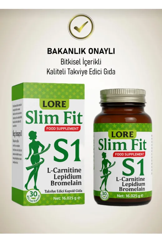 LoreLife loretst Lore Slim Fit S1 30Kp Ve Probiotik+Hediye Test