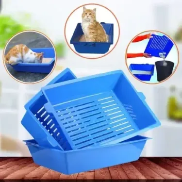 Lüks Elekli 3 Katlı Kedi Tuvaleti İle Konfor