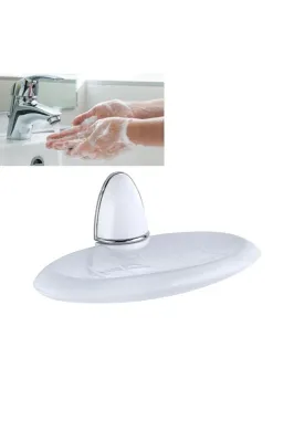 ® Lüks Milenyum Sabunluk Dekoratif Beyaz Sabun Tutucu Stand