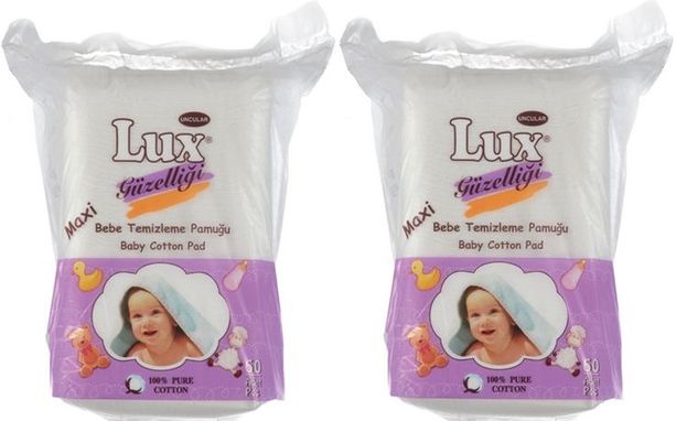 Lux Bebek Temizleme Pamuğu 120 Adet (2PK*60)