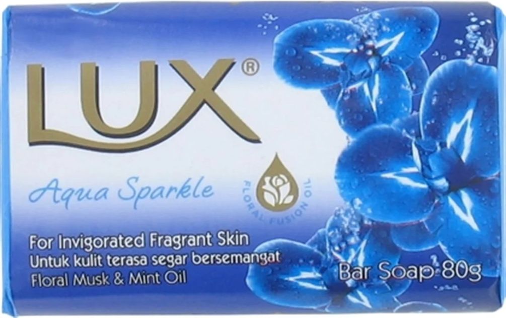 Lux Sabun 80GR Aqua Sparkle (Su Gibi Işıltı)