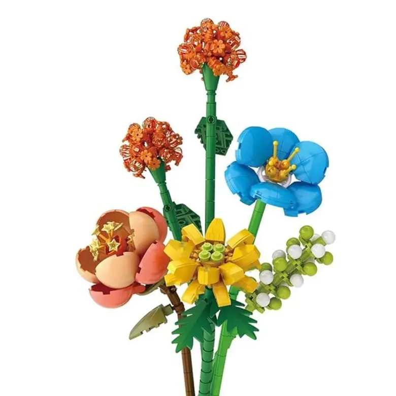 LZ4601 LOZ Eternal Flowers Serisi - ''Alacakaranlık Turuncu Işık'' 633 Parça Yapım Seti
