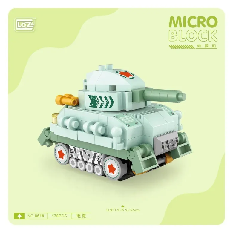 LZ8618 LOZ Blok Oyuncak Mini Poşet -Vagonlife
