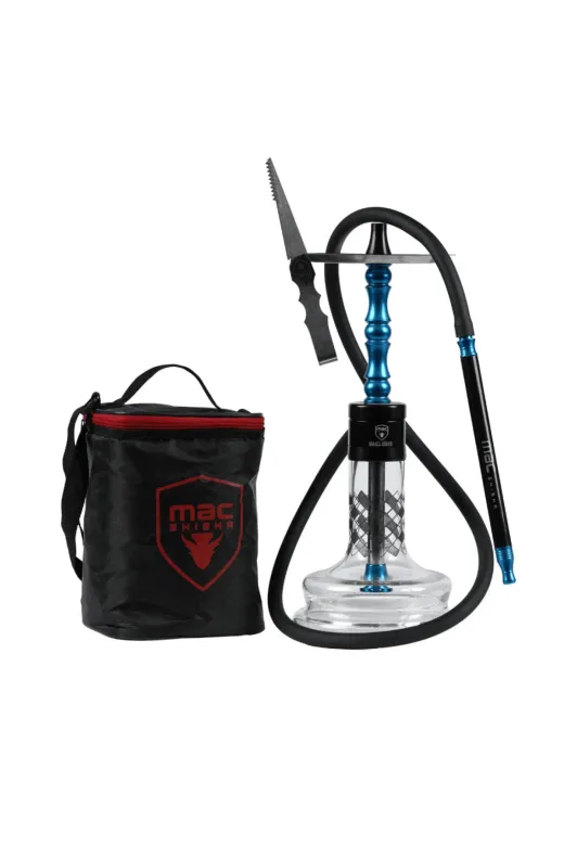 MAC SHISHA 4857 Small Gi̇rne Çantali Orta Boy Nargi̇le Takımı