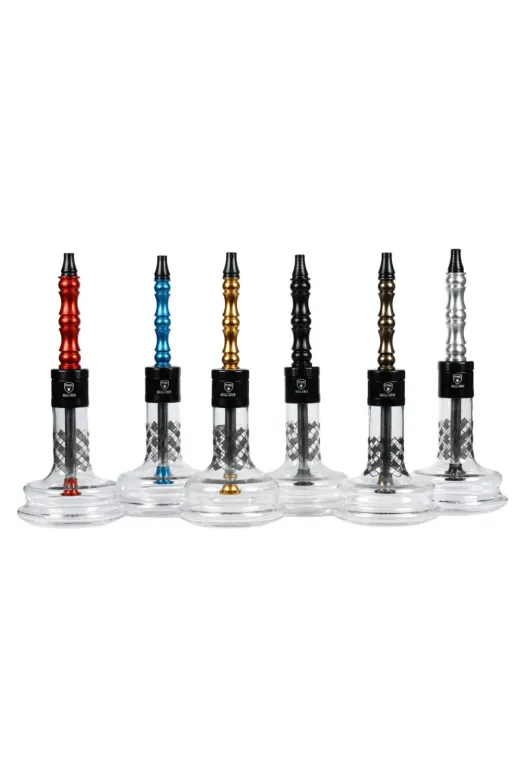 MAC SHISHA 4857 Small Gi̇rne Çantali Orta Boy Nargi̇le Takımı