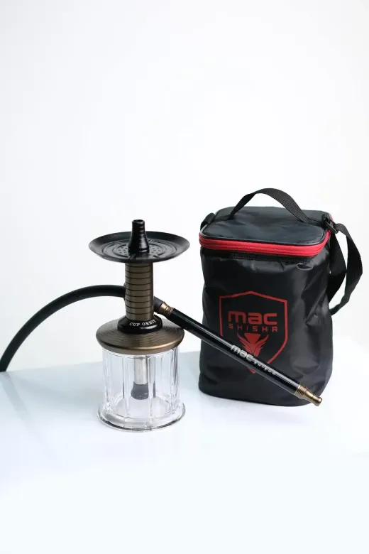 MAC SHISHA 8966544 Mac Çantali Cup Orbit Nargile Takimi Bardak Boy