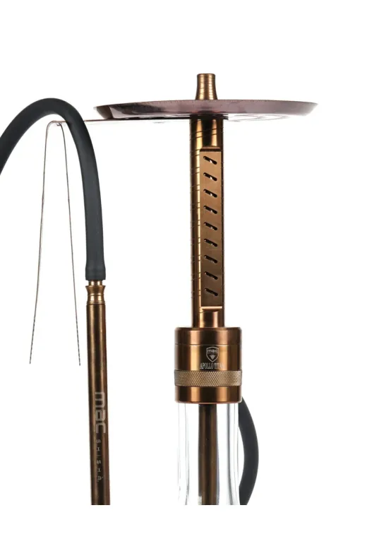 MAC SHISHA apollo titan2025 Big Apollo Titanyum Çelik Nargile Takımı