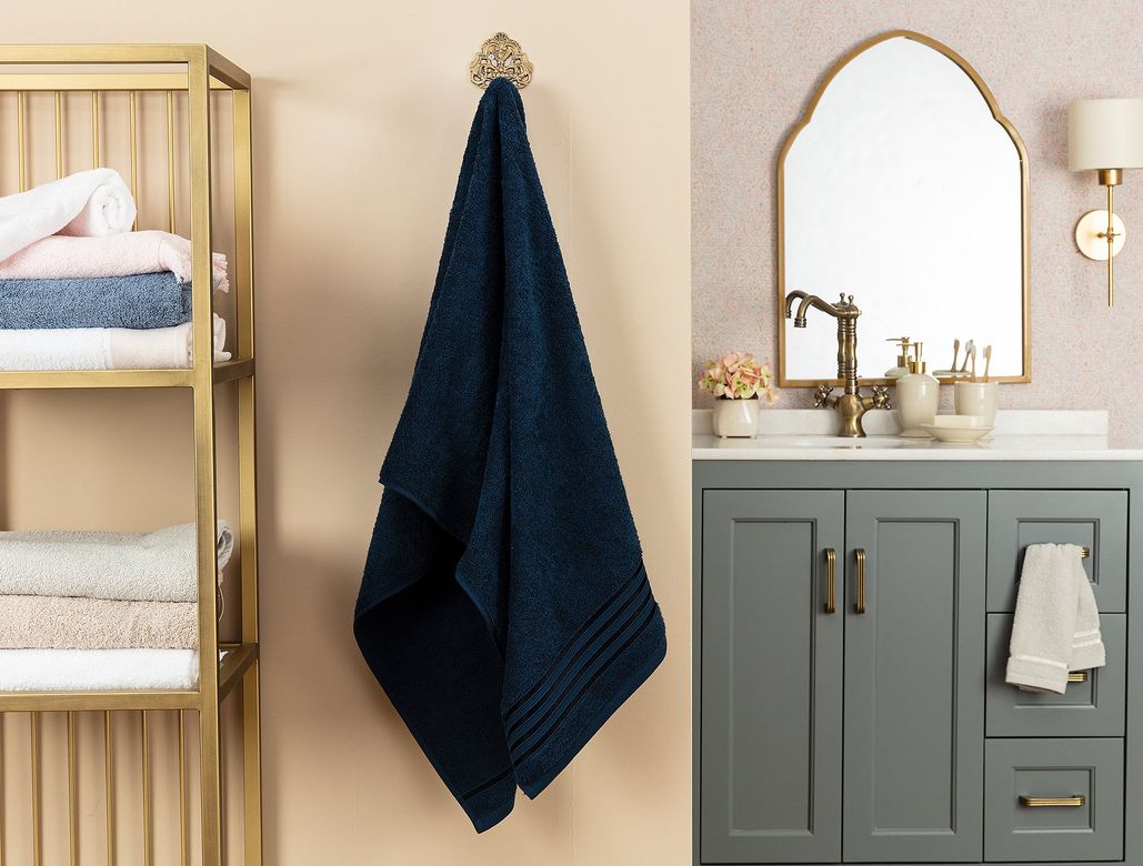Madame Coco 8682116431576 Maynor Bordürü Floşlu Banyo Havlusu