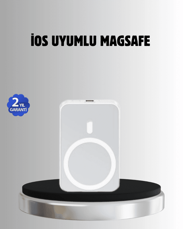 Magsafe Battery Pack – Kablosuz Hızlı Şarj, Kompakt Ve Taşınabilir Güç Bankası