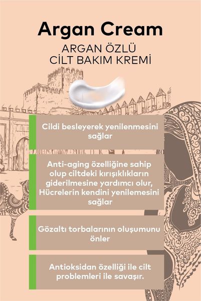 Maia mc maıaargan199 Argan Cilt Bakım Kremi 50 Ml