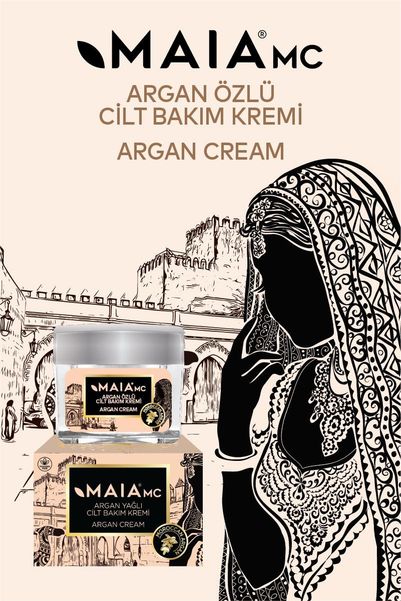 Maia mc maıaargan199 Argan Cilt Bakım Kremi 50 Ml
