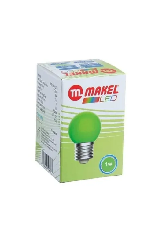 MAKEL M BB01.0W-0627A 1W Led Gece Lambası Yeşil