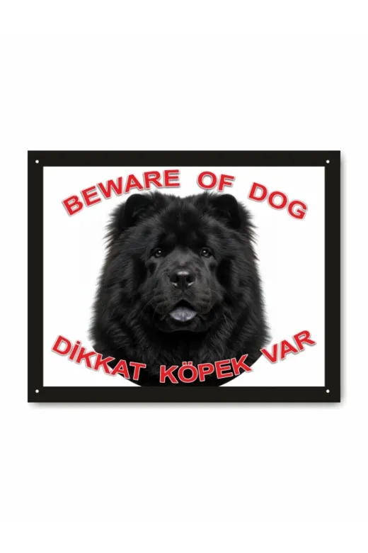 Makri kopekchowchowsiyah Chow Chow Siyah Dikkat Köpek Var Beware Of Dog